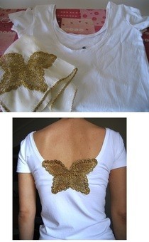 Grandma's Doily On A T Shirt!