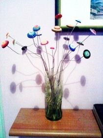 Button Flower Bouquet