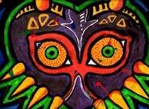 Mojora's Mask Pop Art Themed Painting 