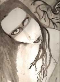 Marilyn Manson Water Color