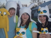 Finn, Fiona, And Cake Hats