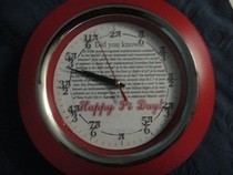 Pi Day Clock