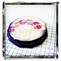 Resin Pendant   Dodecagon