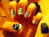 Piano And Music Nails