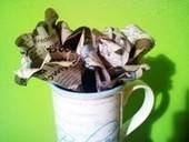 Paper Rose Boutonniere