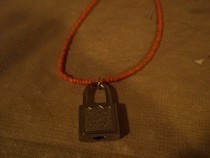 Diary Lock Necklace