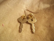 Diary Keys Earrings