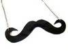 Moustache Necklace