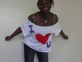 Diy I Heart U Applique & Revese Applique Top
