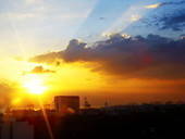 Sunset In The City