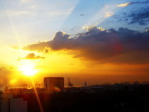 Sunset In The City