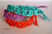 Summertime Macrame Bracelets