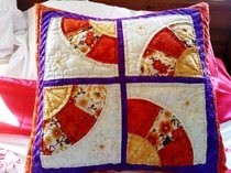 Patchwork Fan Cushion