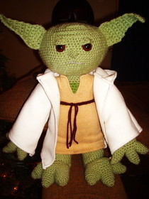 Crochet Yoda
