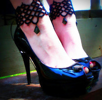 Tatted Ankle Corsets