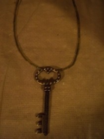 Crystal Key Necklace