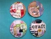 Paper Scrap Magnets