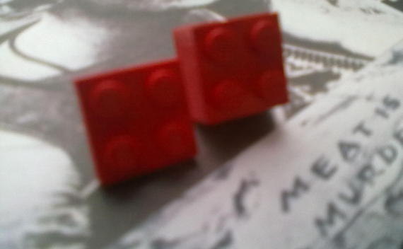 Lego Earrings