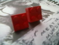 Lego Earrings