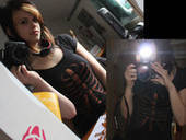 Bleach Print Skeleton Shirt