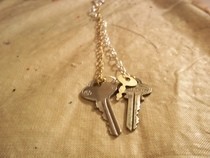 Key Charm Necklace