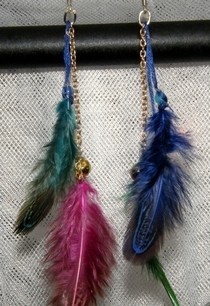 Diy Fashion Feather Earrings!!!