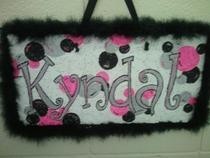 Painted Name Boards