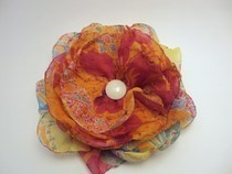 Fabric Brooches