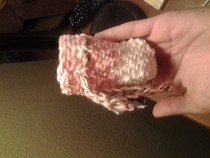 Crochet Drawstring Bag