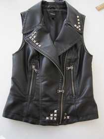 Studded Leather Vest