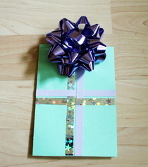 Birthday Card (With The Present!)