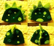 Children's Dino Beanie