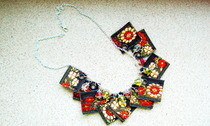 Decorative Ribbon Necklace