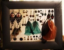 Frame Earring Organizer