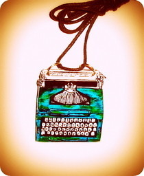 Typewriter Necklace