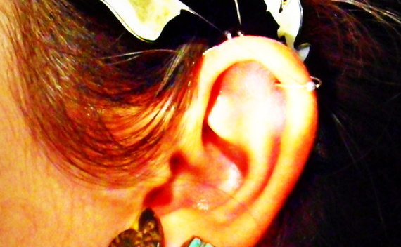 Earring That Hooks Behind The Ear