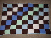 Checkerboard Crochet Blankie #2