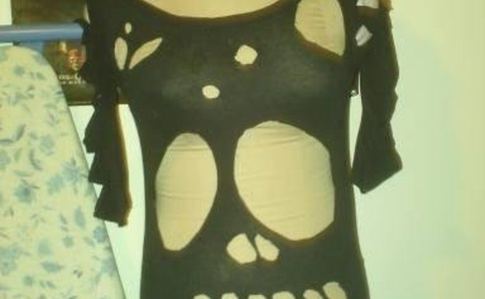 Visual Kei Skeleton Sweater