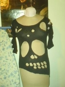 Visual Kei Skeleton Sweater