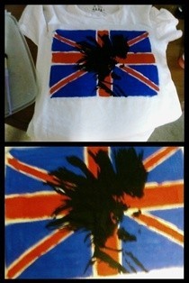 London Punk Stencil Shirt