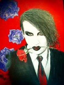Marilyn Manson Drawing