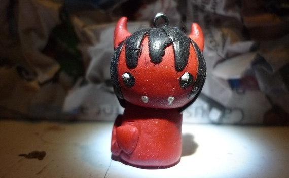 Cute Gothic Devil Charm