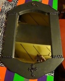 Industrial/Steampunk Mirror