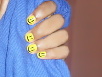 Smiley Face Nails =)