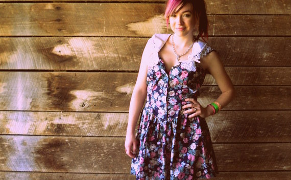 1980's Ugly Dress To Beautiful Dress!