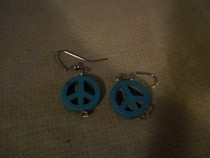 Peace Sign Earrings