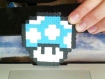 Super Mario Mushroom   Hama Beads