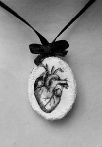 Anatomical Heart Pendant