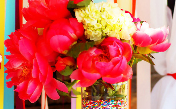 Sprinkle Filled Nested Vases