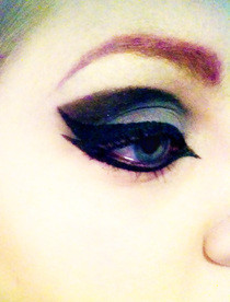 Gothic Wings Makeup